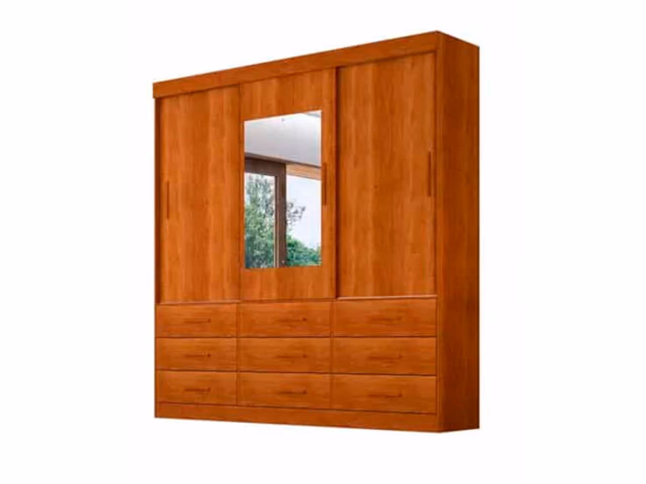 ROUPEIRO 3PTS CORRER NEW STAR C/ESPELHO C/8PES