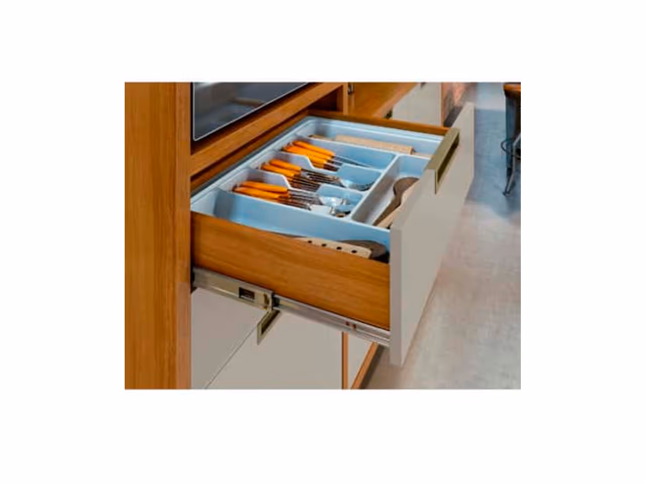 ARMARIO DE COZINHA 6PT 2 GAVETAS LOFT NESHER IMPERATRIZ