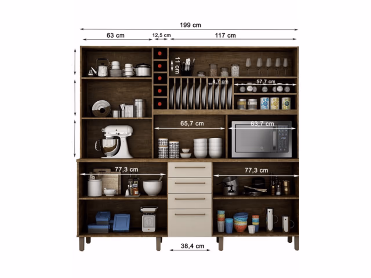 ARMARIO DE COZINHA MARANELLA