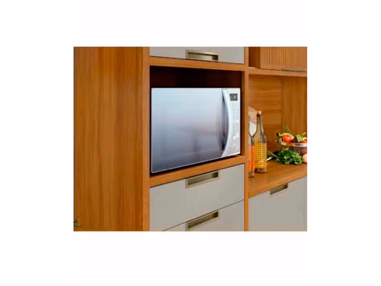 ARMARIO DE COZINHA 6PT 2 GAVETAS LOFT NESHER IMPERATRIZ